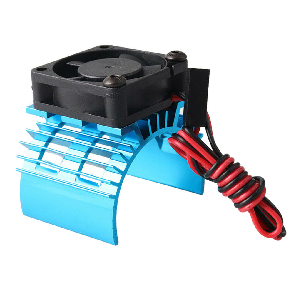 540 550 Motor Heatsink W/ Cooling Fan For HSP Axial  1/10 RC Car DIY