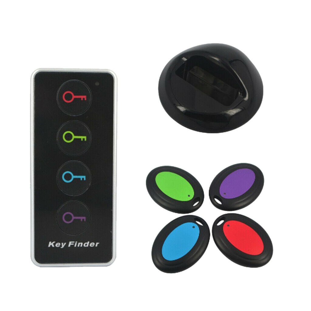 4 In 1 Indoor Wireless Key Finder Keys Caller Locator Pet Finder Alarm Kit