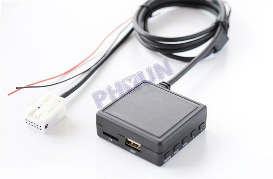Car Audio Cable Adapter Bluetooth Module w/ MIC For Benz W169 W245 W203 W209