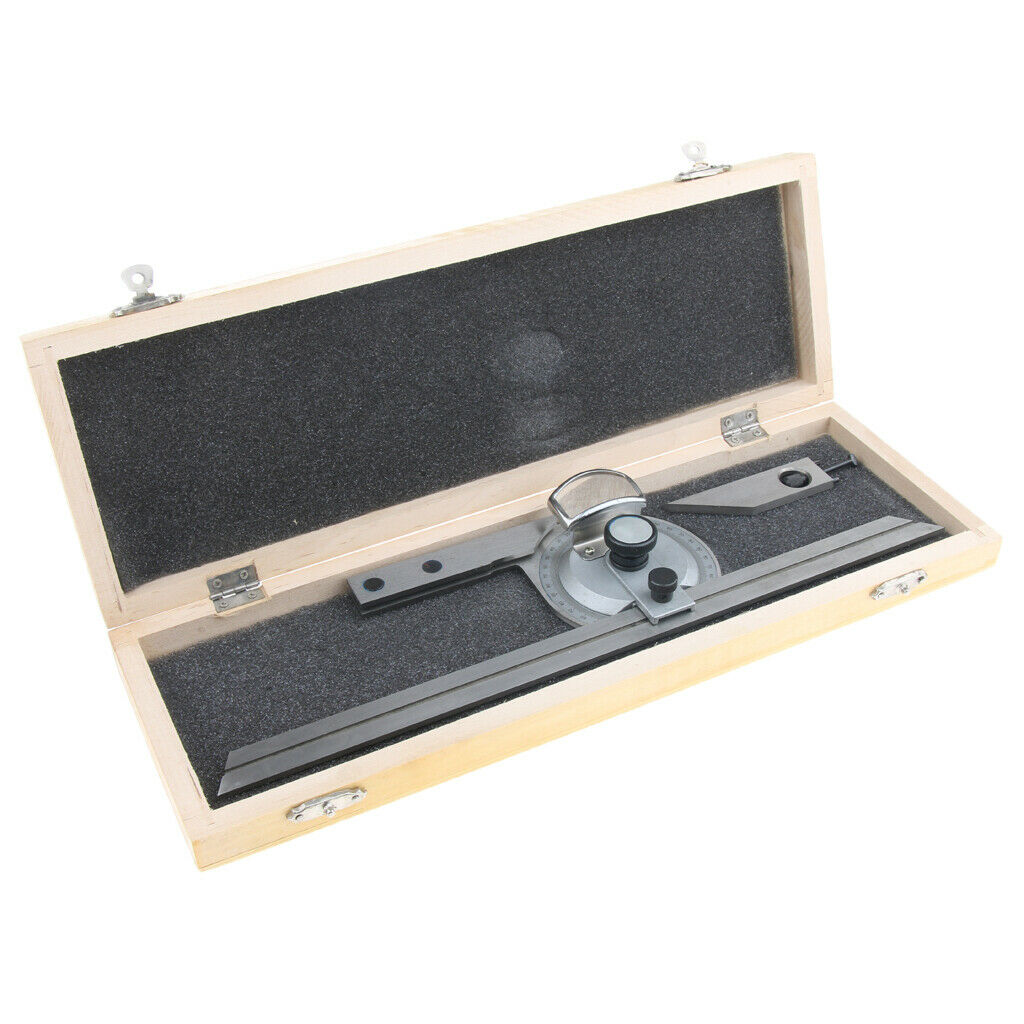 360 ° protractor made of stainless steel For measuring the angle between two