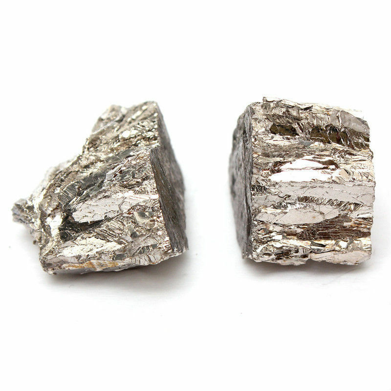 100g Bismuth Metal Ingot Chunk 99.99% Pure Crystals Geodes For Bismuth Crystals