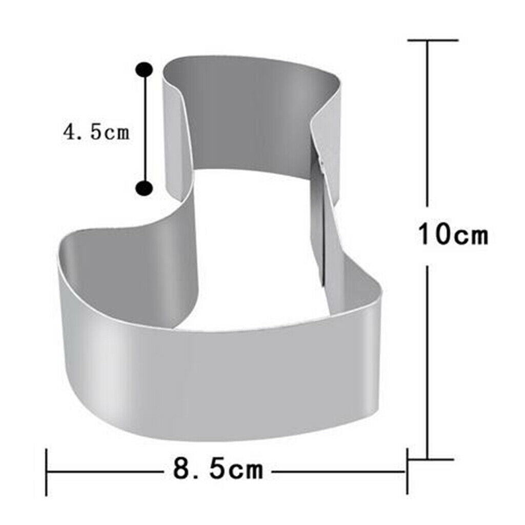 4pcs Cookie Biscuit Cutter DIY Stainless Steel Moulds Baking Tools LOVE
