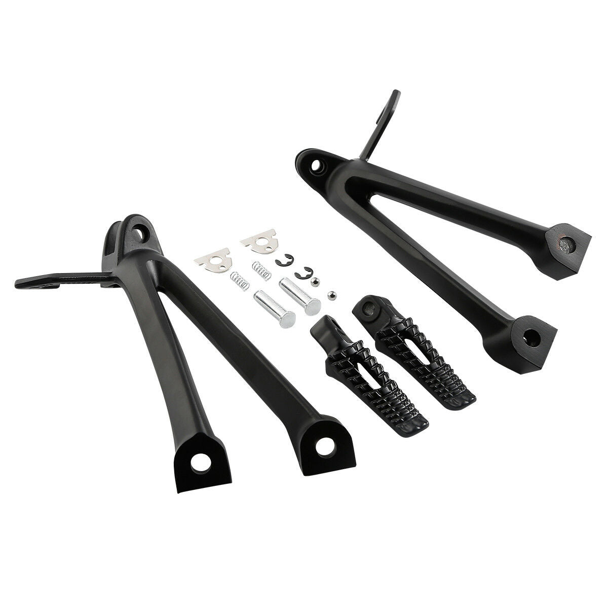 Rear Passenger Footrest Foot Pegs Fit For Suzuki GSXR600 GSXR750 2006-2007