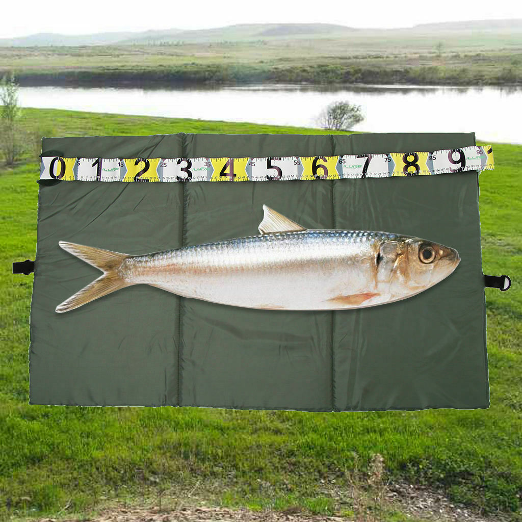 Unhooking Mat Fishing Mat Carp Mat 97x57.5cm - Dark Green
