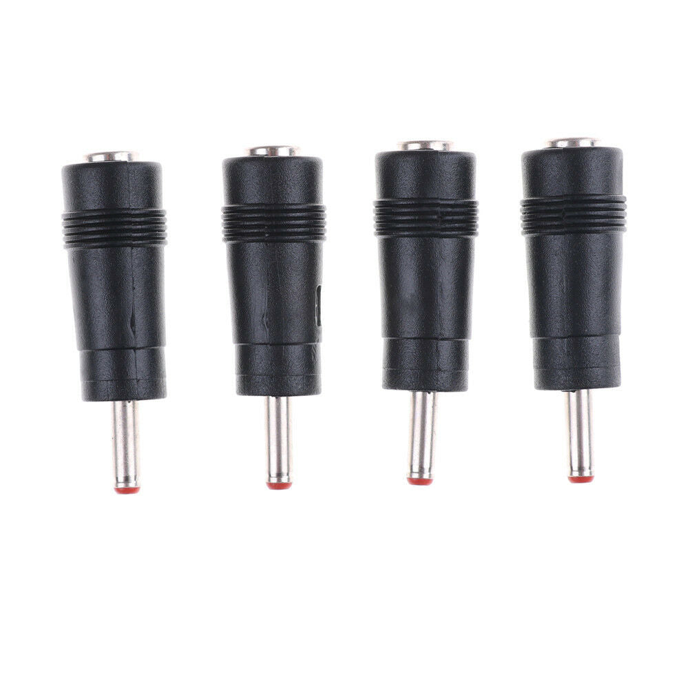 4PCS DC Power 3.5x1.35mm Male to 5.5x2.1mm Female Adapter Connectors WF