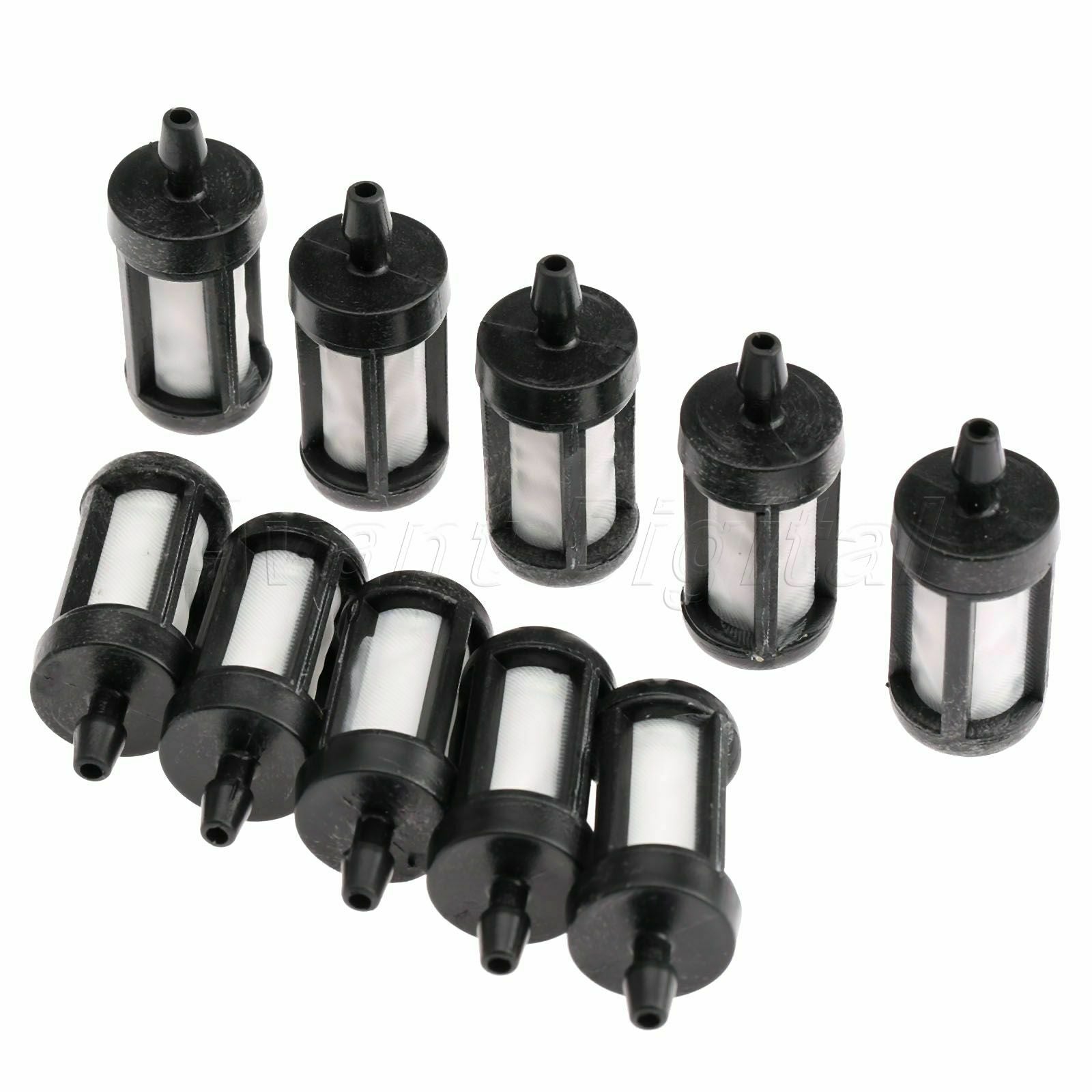 10pcs Trimmer Fuel Hose Pipe Filters Fit For ZAMA ZF-1 STIHL POULAN HUSQVARNA