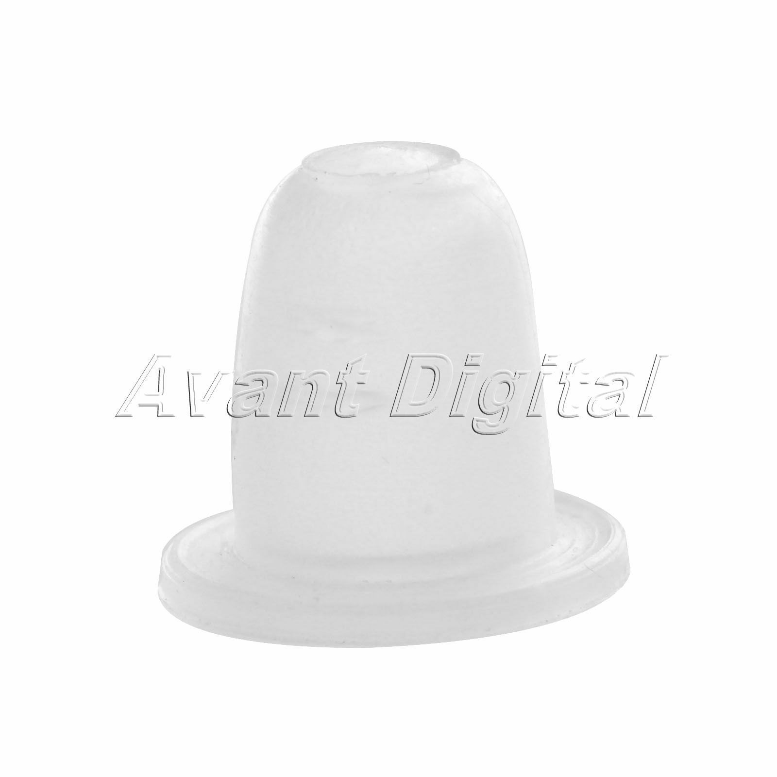 50X Soft Silicone Ink Cups Caps Tattoo Needles Eyebrow Lip Permanent Makeup Tool