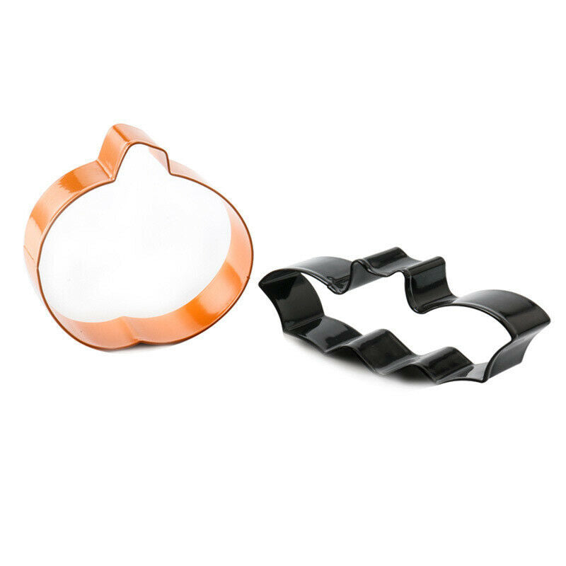 3Pcs/set Halloween Cookie Cutter Set Stainless Steel Pastry Tool Biscuit Cut DF