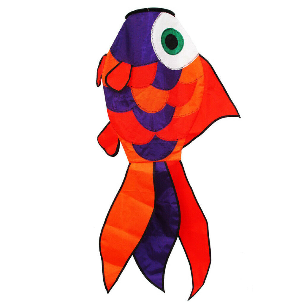 Nylon Kite Windsock Rainbow Outdoor Garden Decor Kids Game Outdoor Toys