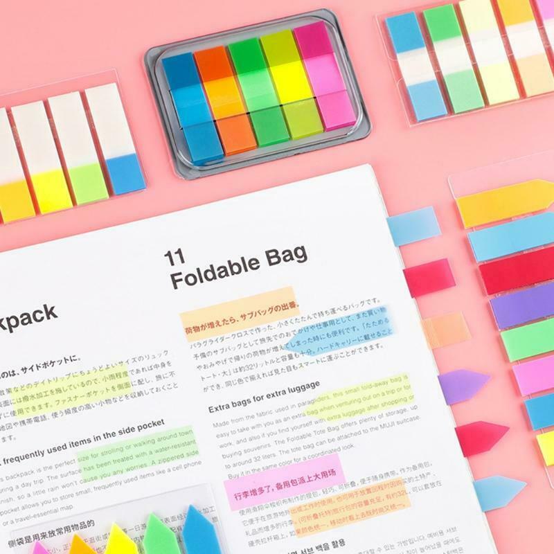 Note Paper Easy to Write Strong Self-stick Notes Paper Memo Pad Sets for School