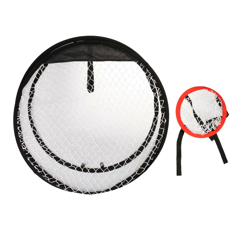 10pcs Yellow Golf Soft PU Foam Practice Balls + 61cm Golf Training Net Aids