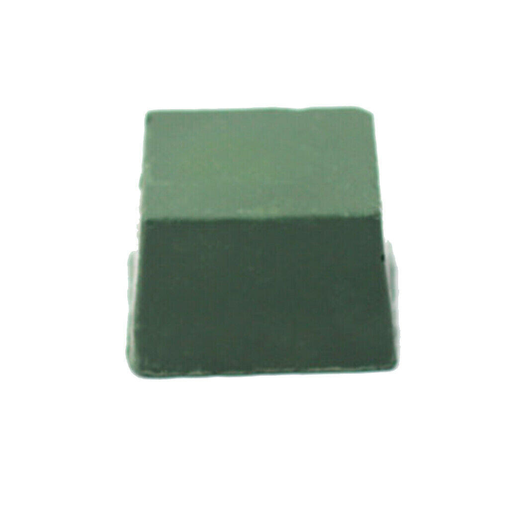 Useful Green Polishing Compound Luster Buffing Rouge Jewelerys Polish Metal 30g