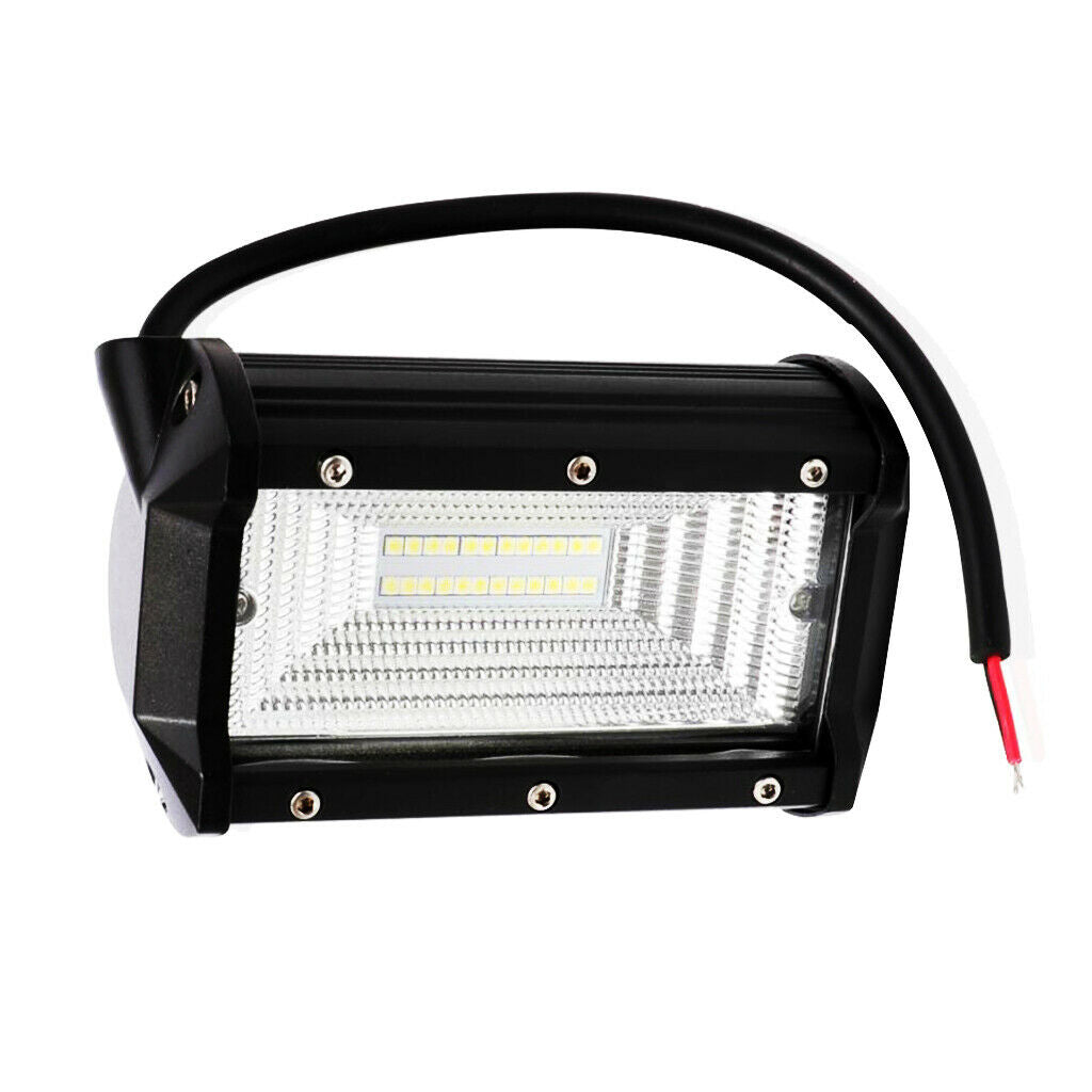 Universal 72W 6000LM Car Boat SUV ATV Truck LED Working Spot Light Bar Lamp