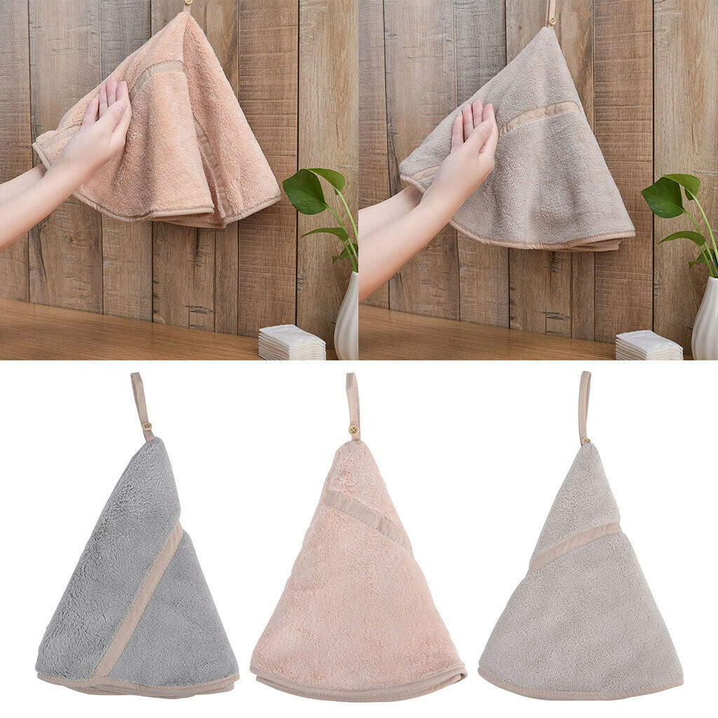 3pack Kitchen Face Towels Thicken Washcloth Towelette Highly Absorbent