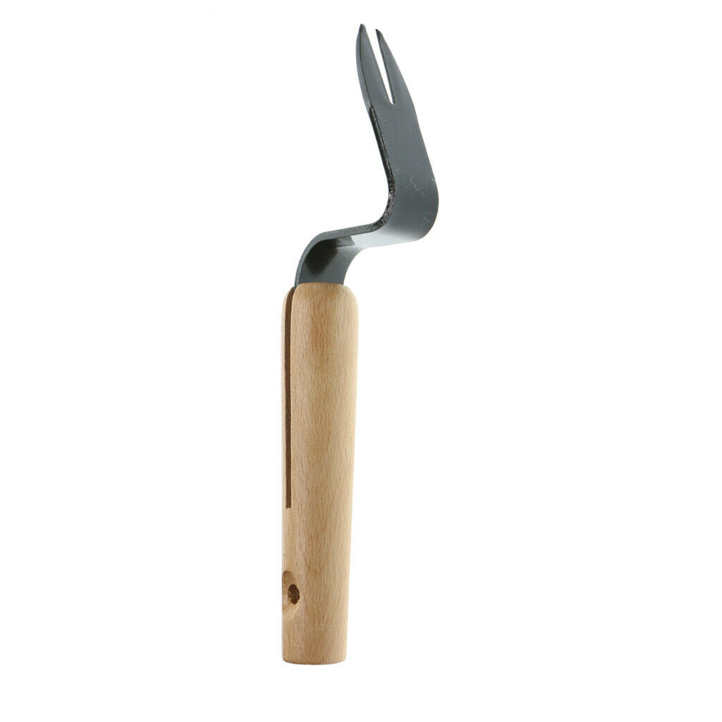 Garden Hand Fork Rake Cultivator Weed Soil Rake Weeding Clear Rock Gardening