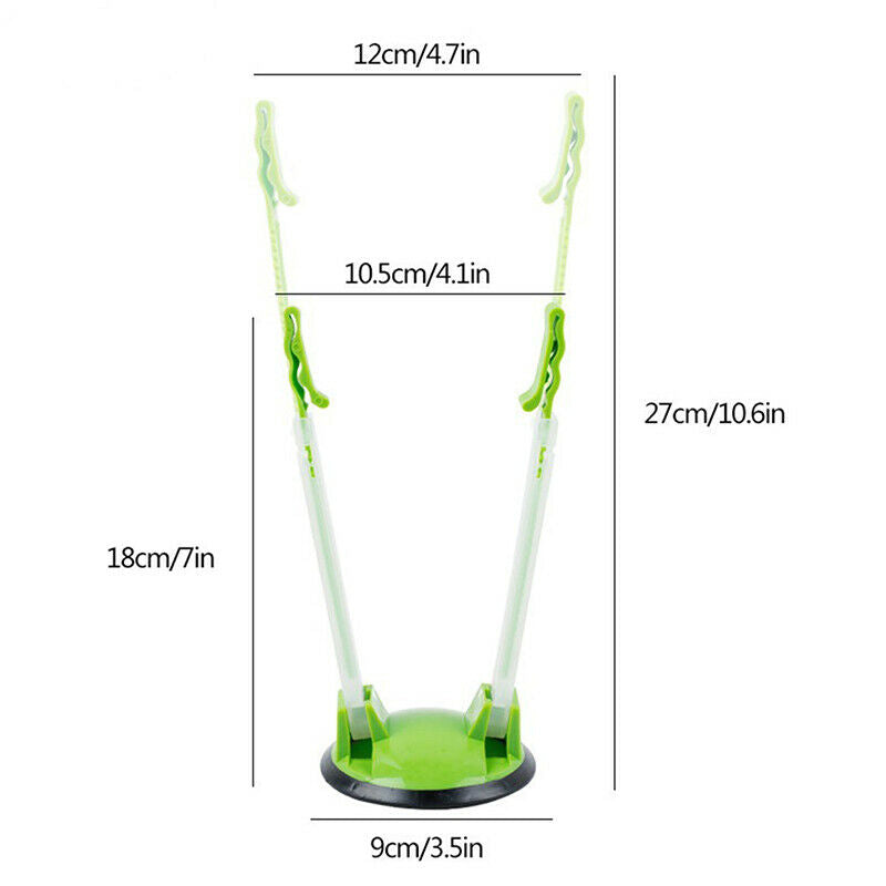 Adjustable non-slip ziplock bag storage bag clip hands-free sandwich bag racBDA