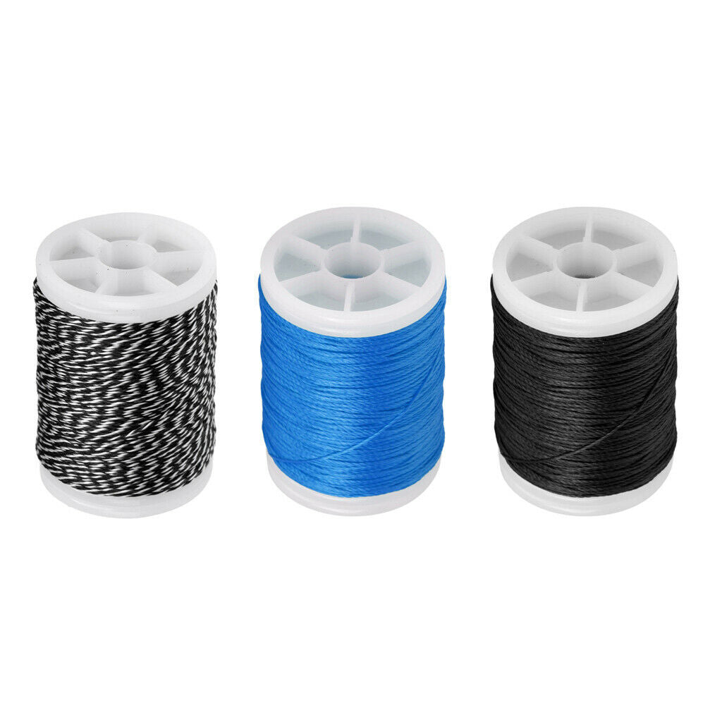 Set of 3 110m Bowstring Serving Material Protect and Repair for Various Bow
