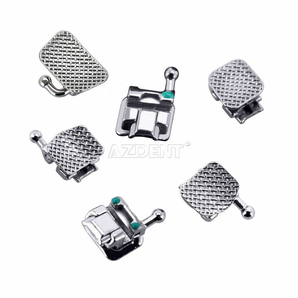 Passive Self Ligating Orthodontic Brackets Dental Roth 0.022"3 4 5 Hooks AZDENT