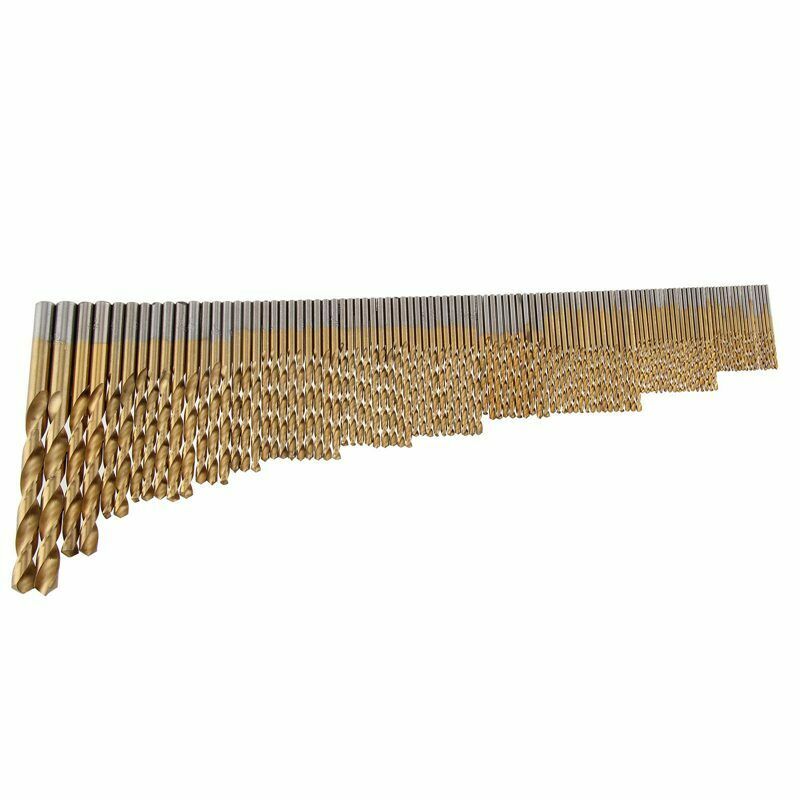 105pc Drill Bits Set for Stainless Steel Metal HSS-Co Cobalt Bit Titanium A4G7G7