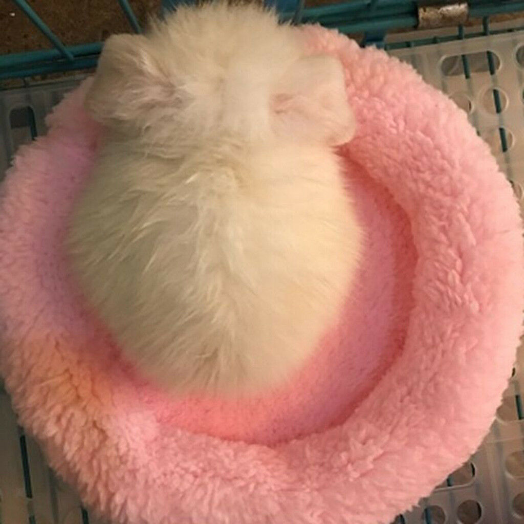 Hamster Pad Fleece Small Animal Mat Cushion Cage Guinea Pig Hedgehog S Pink