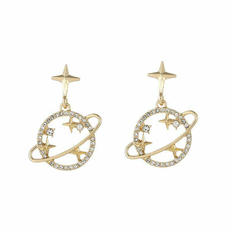 Temperament wild planet earrings personality fashion earrings For Woman