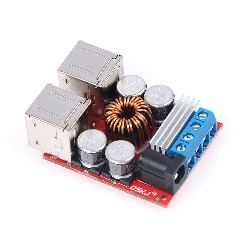 8V-35V to 5V 8A Power Supply Depressurization Module 4 port USB Output Charg TL