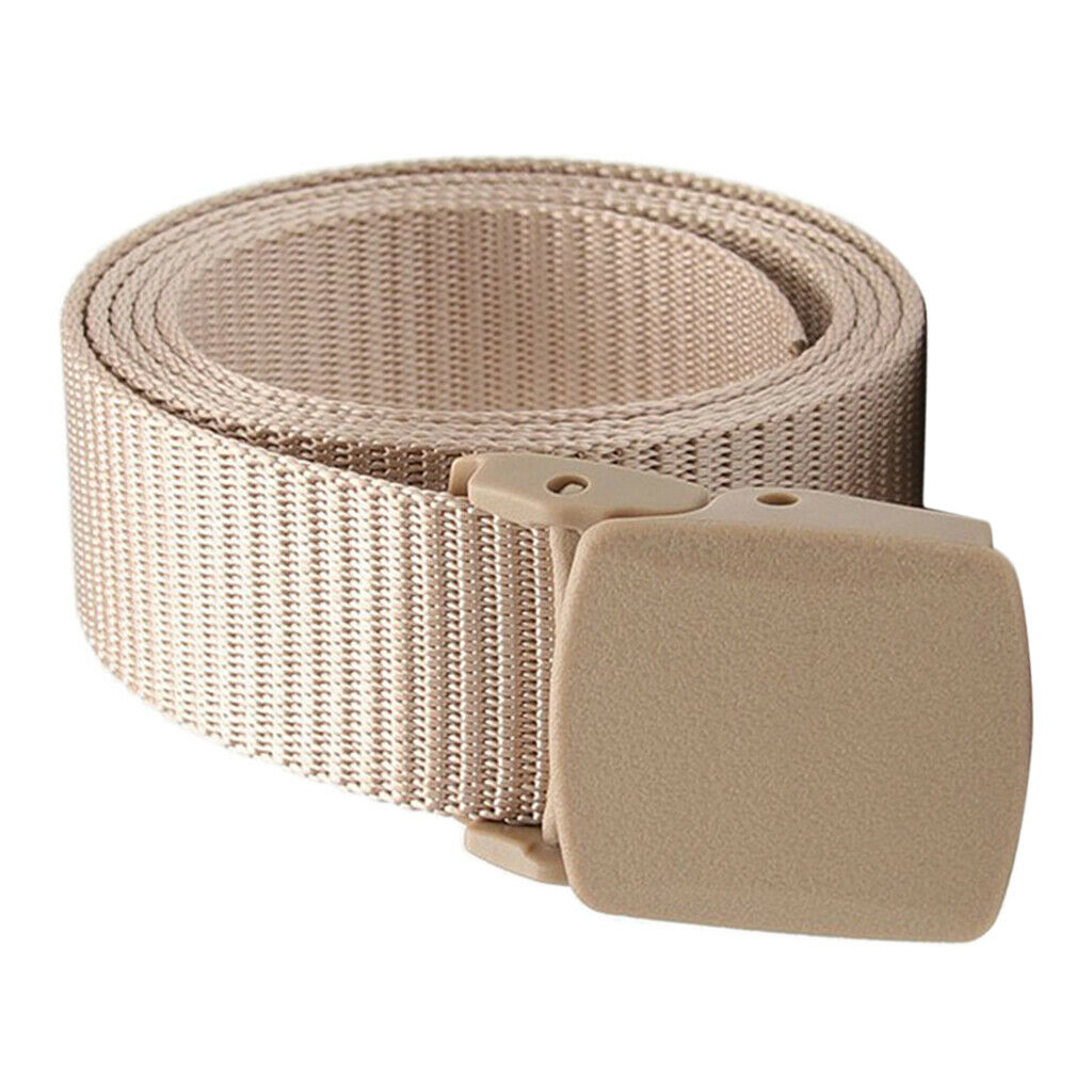 2Pcs Army Outdoor Nylon Webbing Belt Travel Sports Long Jeans Waistbelt