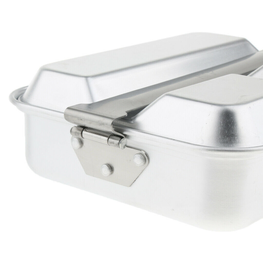 Aluminium Lunch Box Bento Food Container Outdoor Camping Food Storage