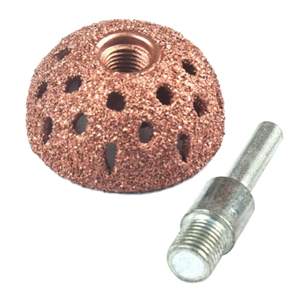 38mm Auto SUV Motorcycle Tire Tube Cleaner Tools Coarse Grinding Wound Head