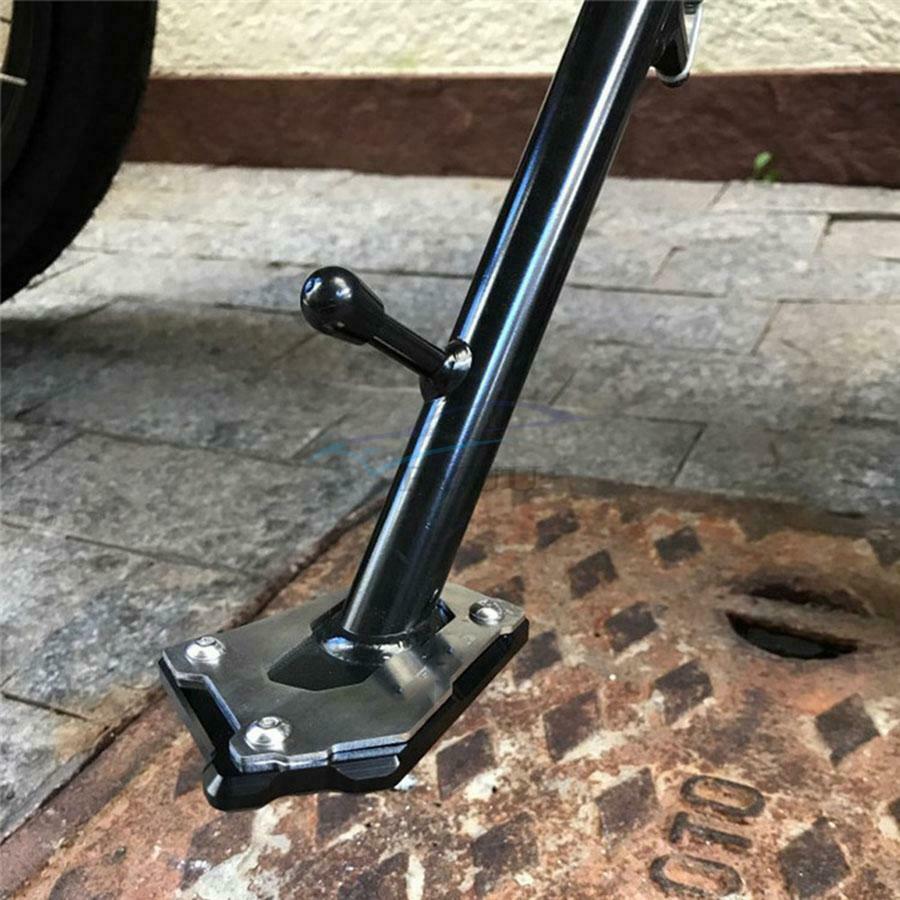 1× Aluminum Side Stand Enlarger Extension Plate For BMW R1250 GS Adventure 18-19