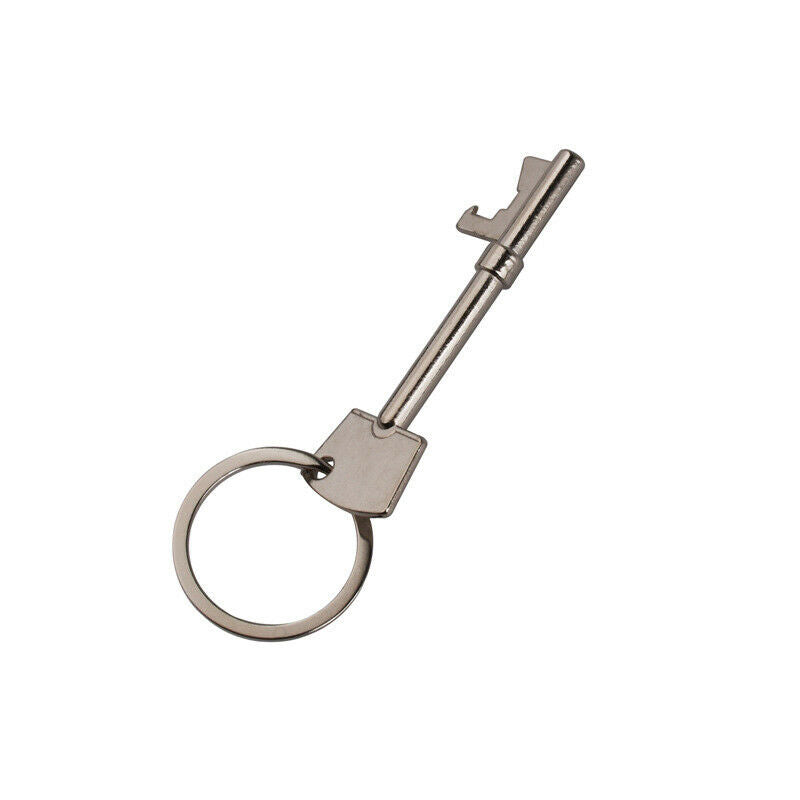 Portable Key Shape Bottle Opener Keyring Keychain Metal Beer Opener Party Tool