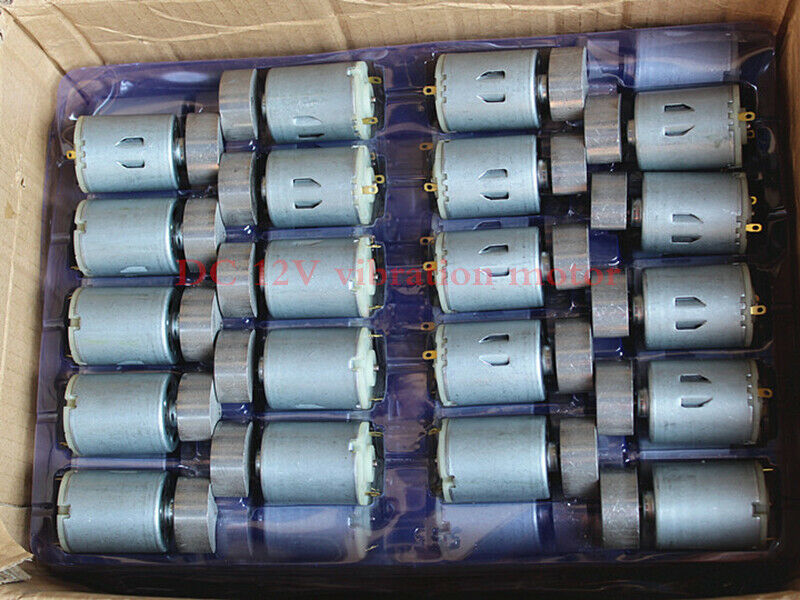 DC 12V powerful vibration motor, massager high power suitable for voltage 9-15V