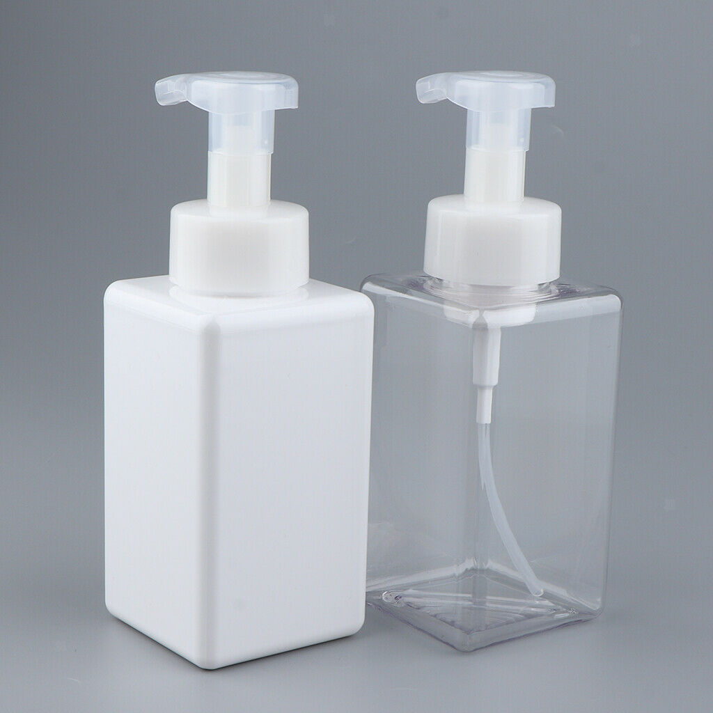 Refill Foaming Soap Dispenser Pump Bottle Makeup Cosmetic Bottle 450ml Clear