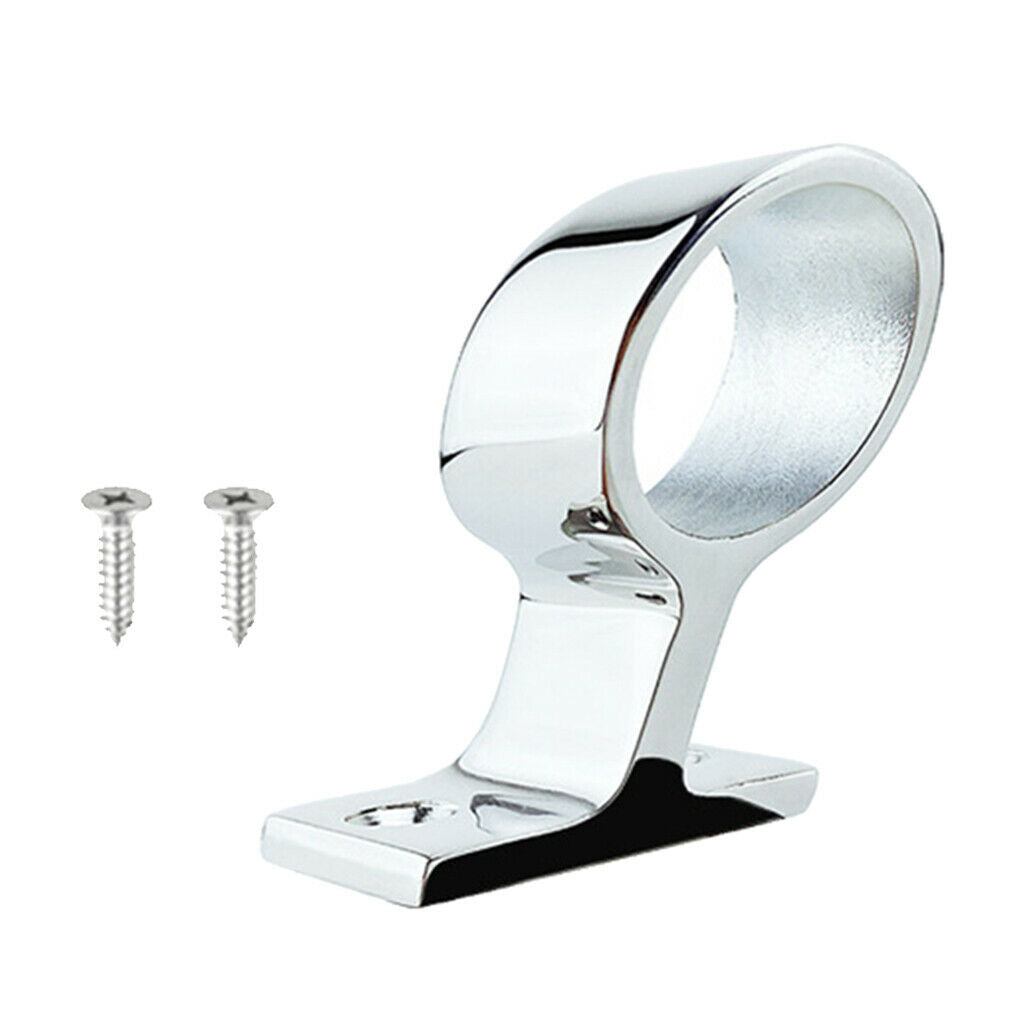 1" 316 Stainless Steel Marine Boat Handrail Hand Rail Fitting Middle Stanchion