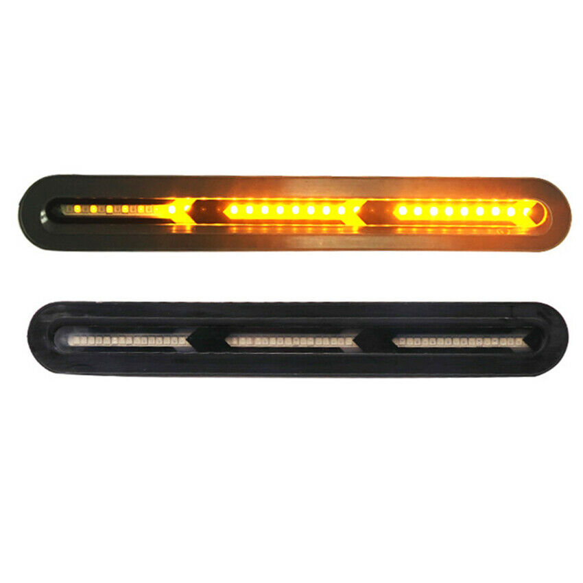 2x 12-24V Car Truck DRL LED Light Bar Brake Flowing Turn Signal Stop Tail