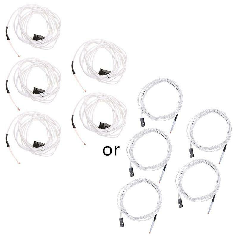 5pcs NTC 100K Thermistor Line Suitable for Ender3/CR-10/CR-10S Hot End Heatbed