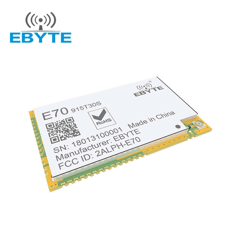 915MHz CC1310 1W SoC E70-915T30S SMD UART RF Module IPX Interference Transceiver
