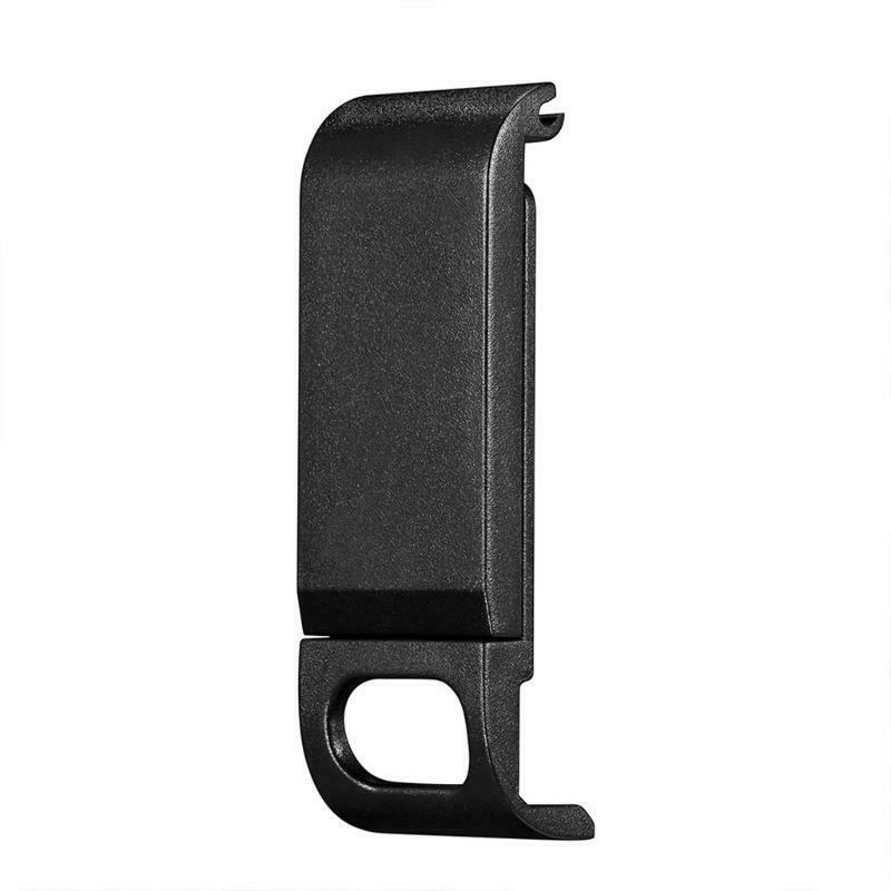 Battery Side Door Chargeable Battery Lid Door Battery Cover Fits for Hero9 Black