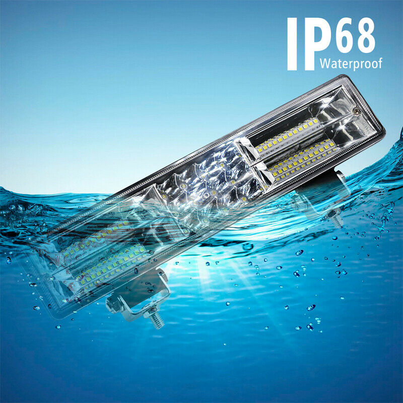 Car Head Light 60W LED Light Bar Driving Work Lamp For Jeep Truck UTV Waterproof