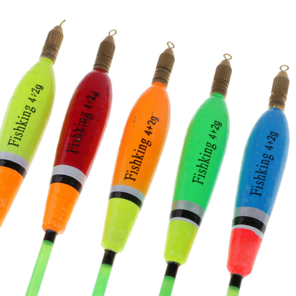 Fishing Buoy Bobbers Fishing Tackle Copper Head Vertical Fishing Floats Set