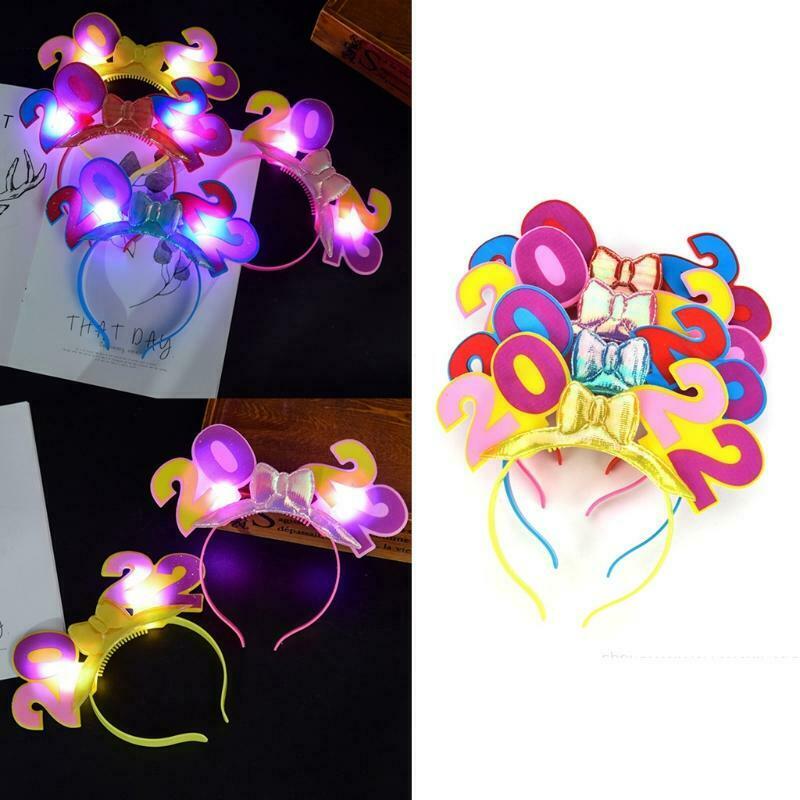 2022 Luminous Bow Headdress Party Supplies Lovely Hair Accessories Random Color