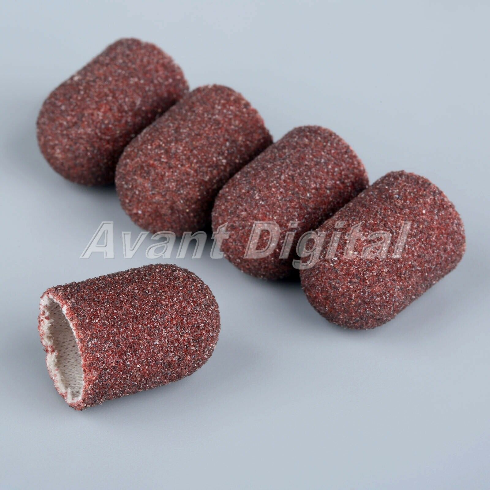 5Pcs Sanding Caps Machine Replacement Bits Pedicure For Callus Removal Nail File