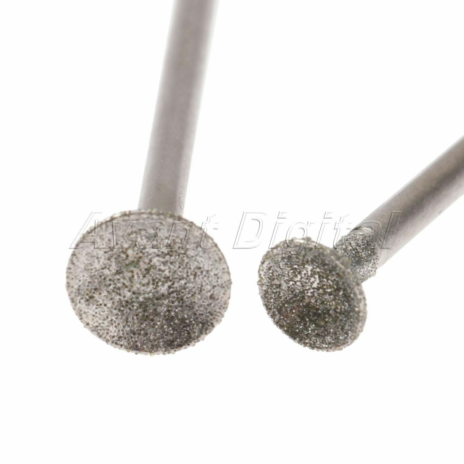 Bur Diamond Grinding Head Spherical Concave 0.04/0.08/0.12/0.16/0.2/0.23/0.31"