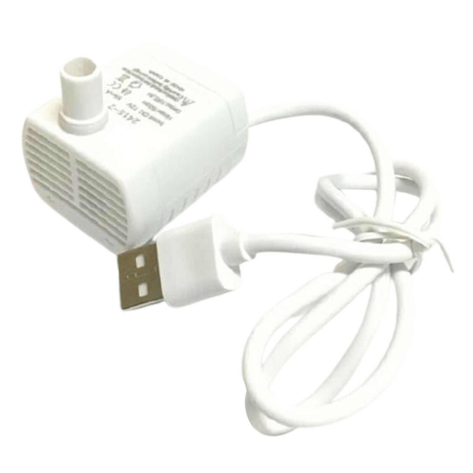 Ultra Quiet DC 3.5-8V 1-3W Submersible Mini Water Pump Comes with USB cable, for