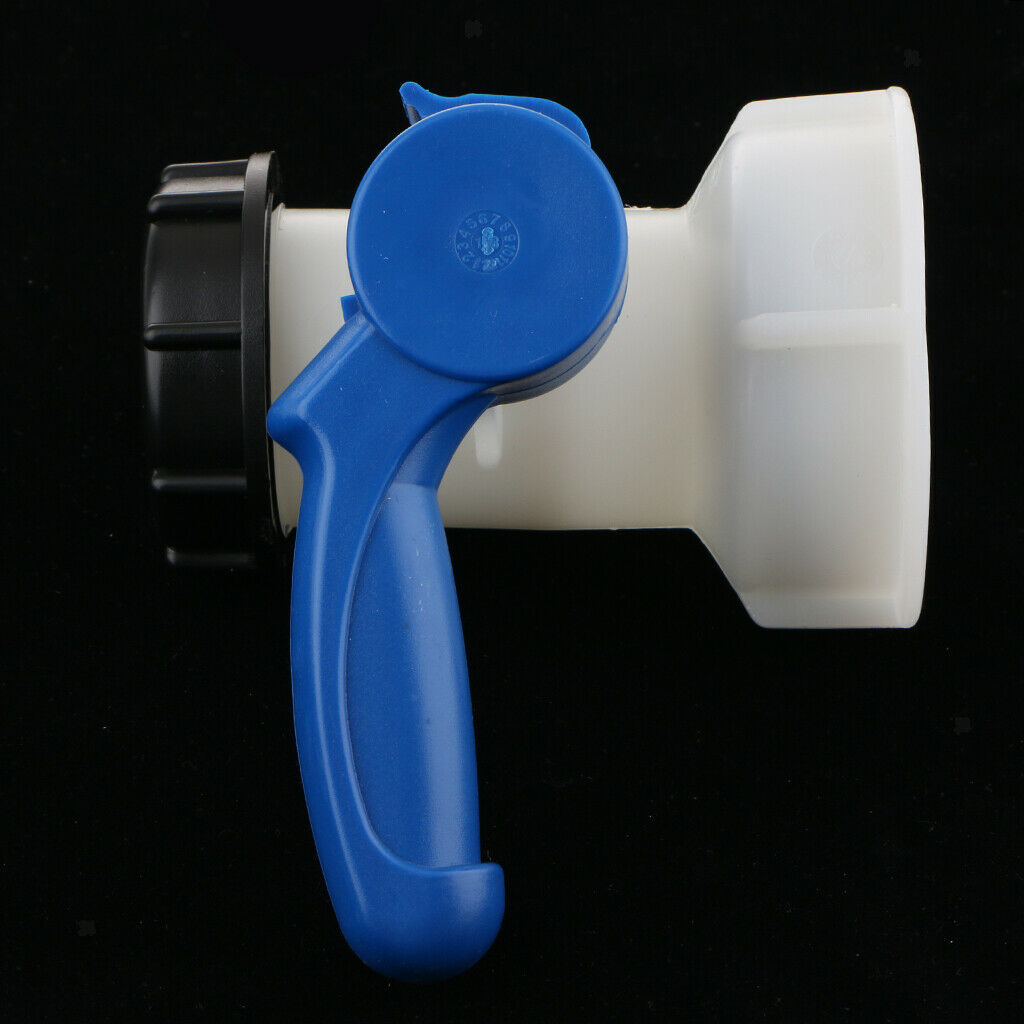 2x 1000L IBC Tank Butterfly Valve Tap Water Adapter 75mm