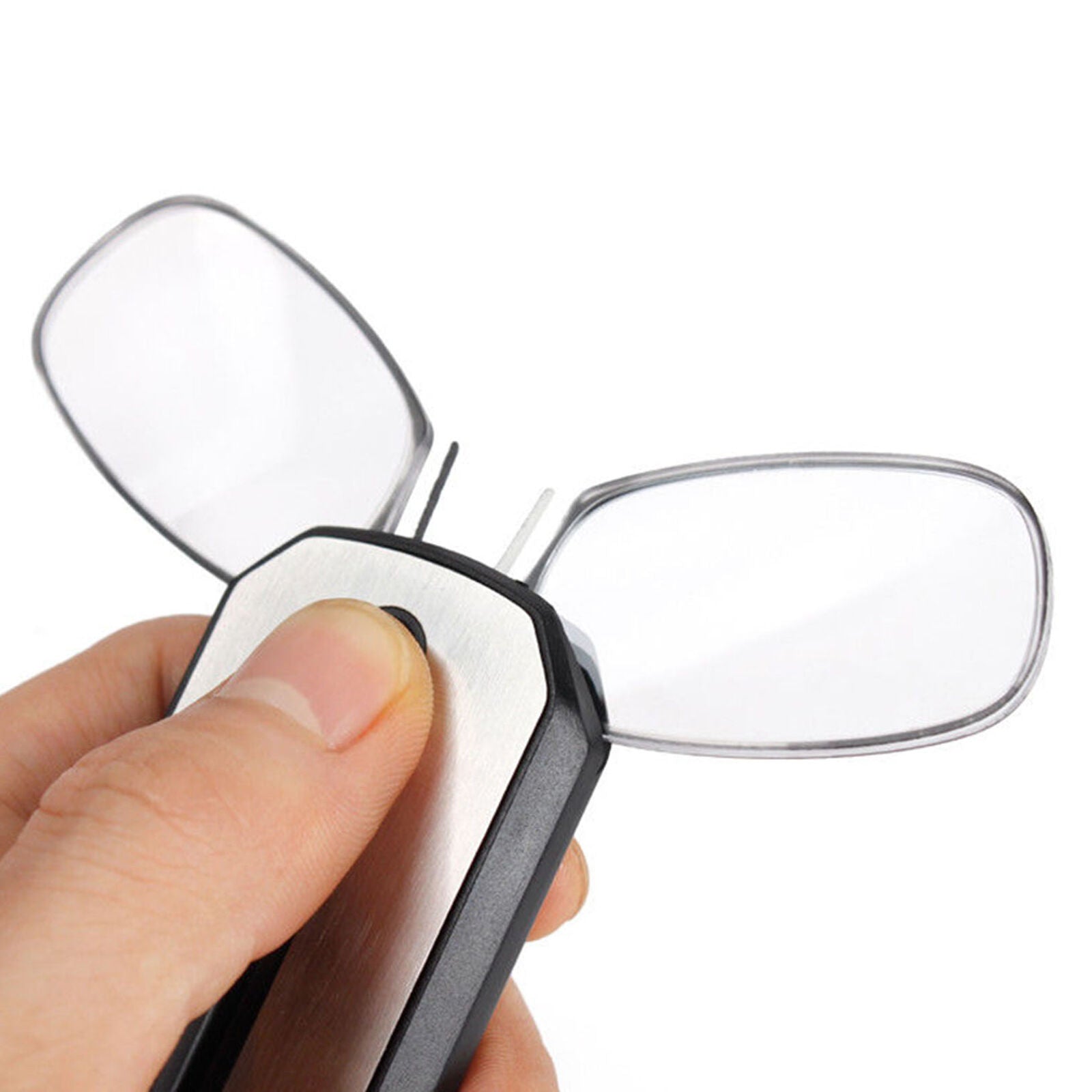 Folding Reading Glasses Nose Clip Optics Presbyopic Glasses for Men Women