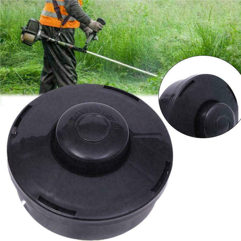 Double Line Aluminium Strimmer Trimmer Head String Grass Universal Brush new