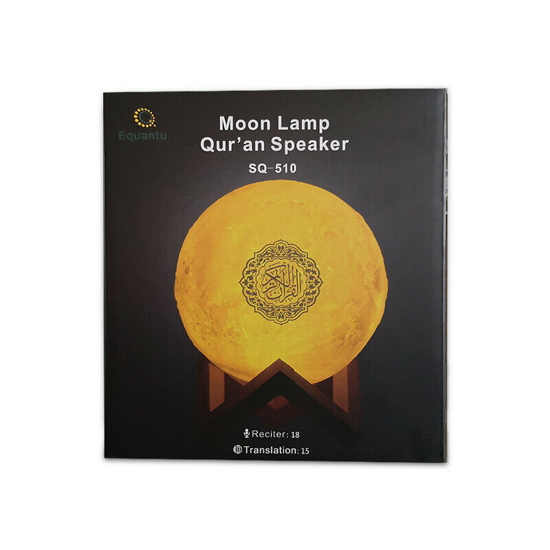 Quran Bluetooth Speakers Colorful Remote Control Small Moonlight LED Night Light