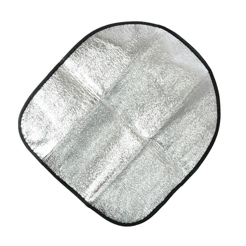 1PCS Auto Car Steering Wheel Anti-Heat Cover Sun Visor Sunshade Protector Pad