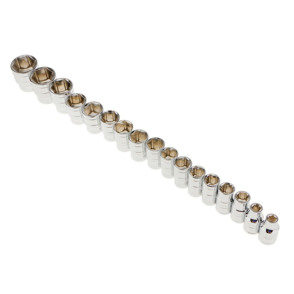 8mm Short 1/2 '' Sleeve Metric Metric Hexagonal Chrome Vanadium